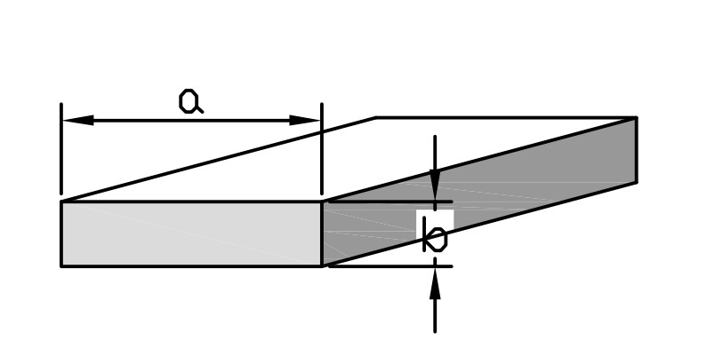 Fiberglass structural profiles axb